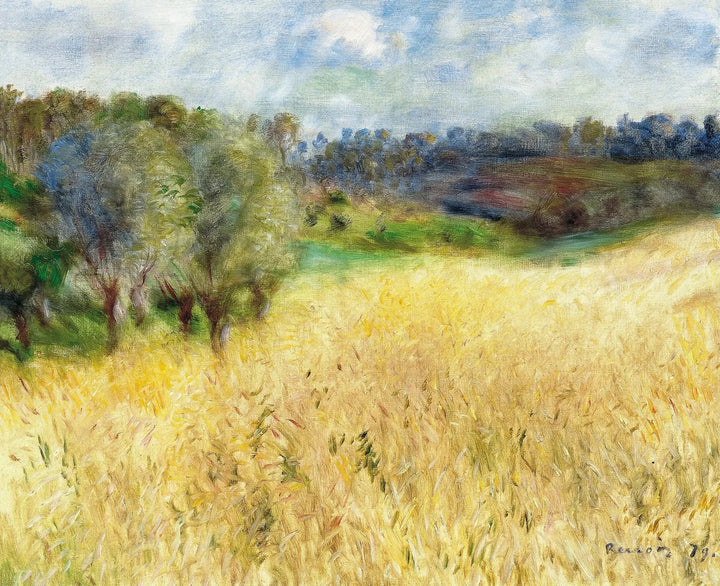 Vehnäkenttä, 1879 - Pierre-Auguste Renoir