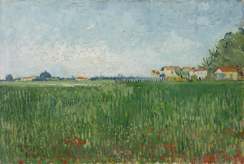 Poppikenttä - Vincent van Gogh