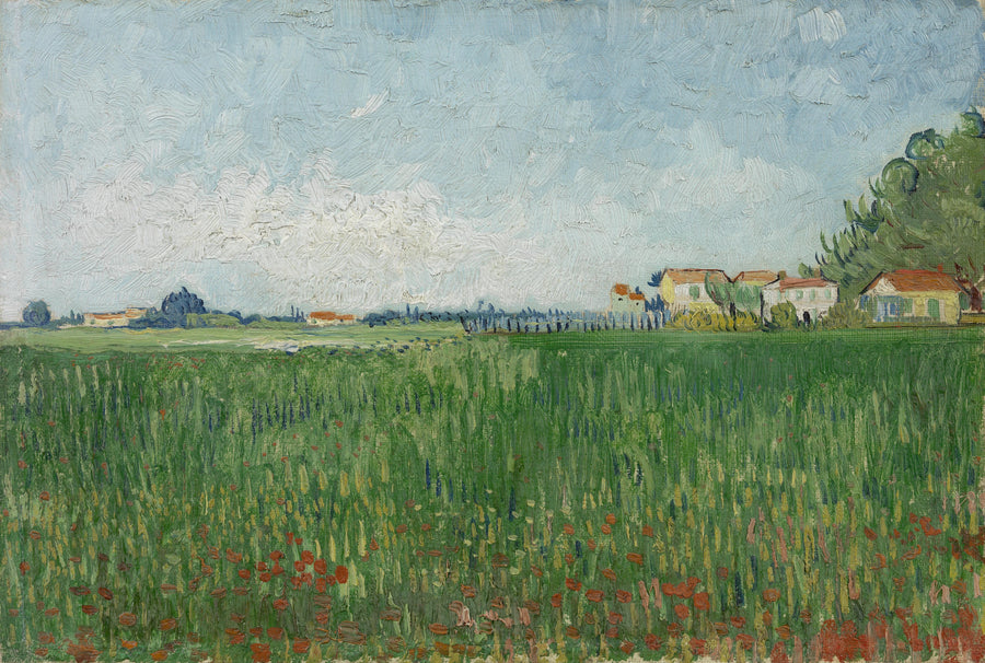 Poppikenttä - Vincent van Gogh