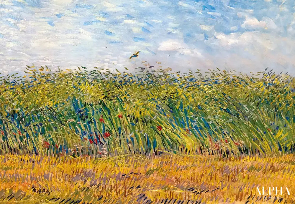 Champ de blé avec des alouettes - Van Gogh - Reproductions de tableaux et peintures haut de gamme