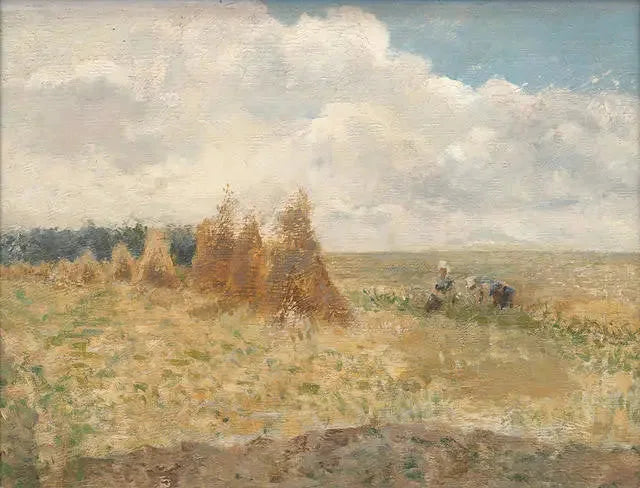 Viljakenttä - Eugène Boudin