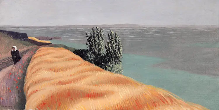 Vehnäpelto, Locquirec - Félix Vallotton