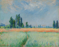Vehnäkenttä W676 - Claude Monet