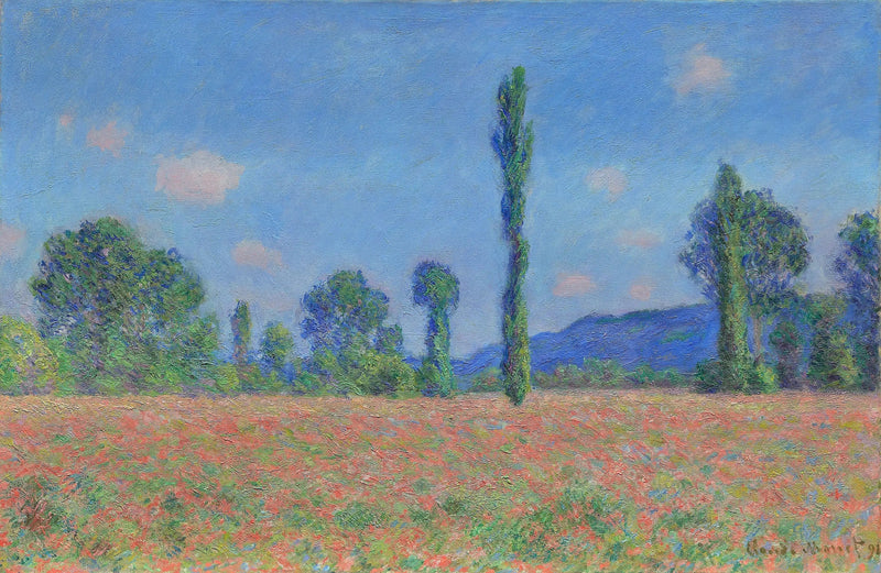 Unikkopelto Givernyssä - Claude Monet