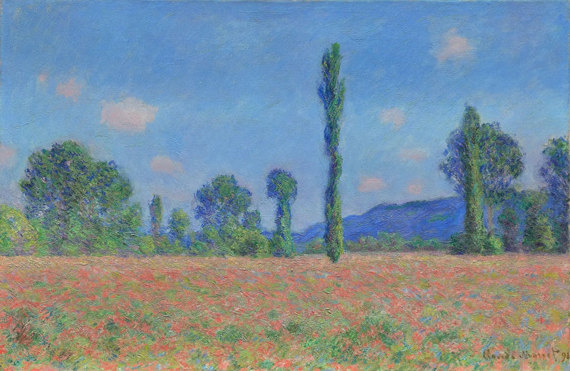 Unikkopelto Givernyssä - Claude Monet