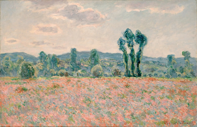 Unikkojen pelto - Claude Monet