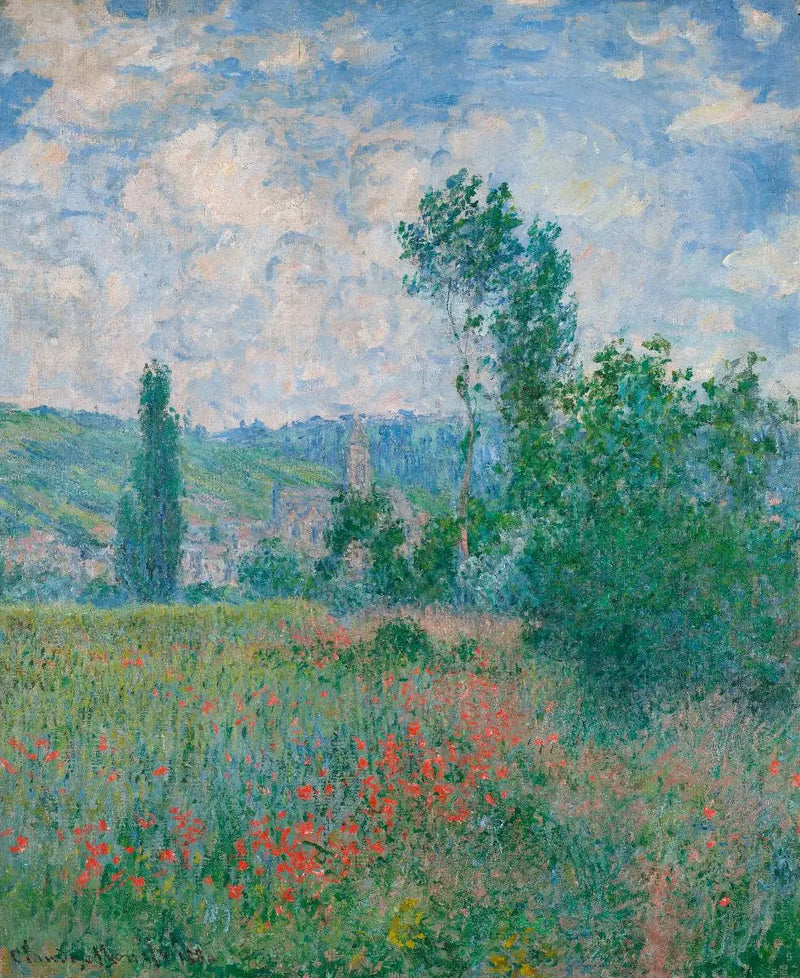 Unikkojen pelto - Claude Monet
