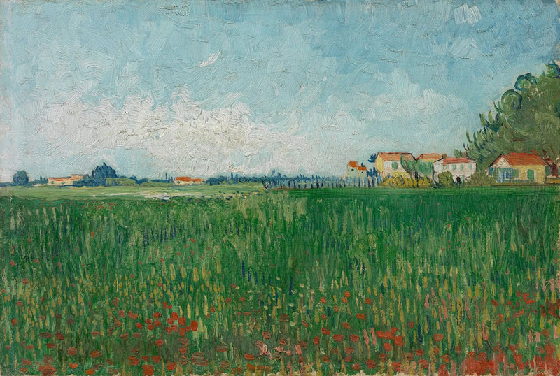 Poppikenttä - Vincent van Gogh