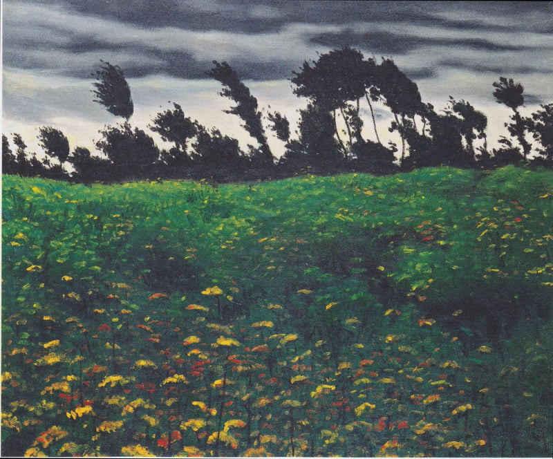 Kukkakenttä - Félix Vallotton