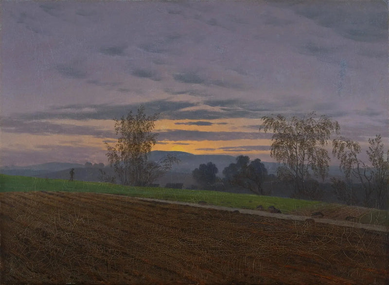 Muokattu pelto - Caspar David Friedrich