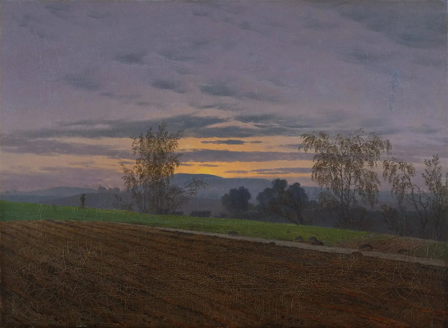 Muokattu pelto - Caspar David Friedrich