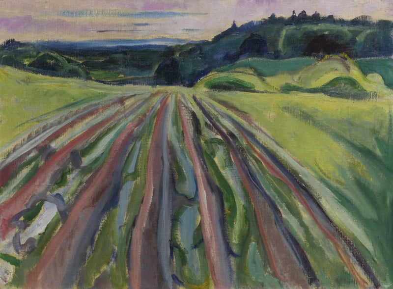 kyntöpelto - Edvard Munch