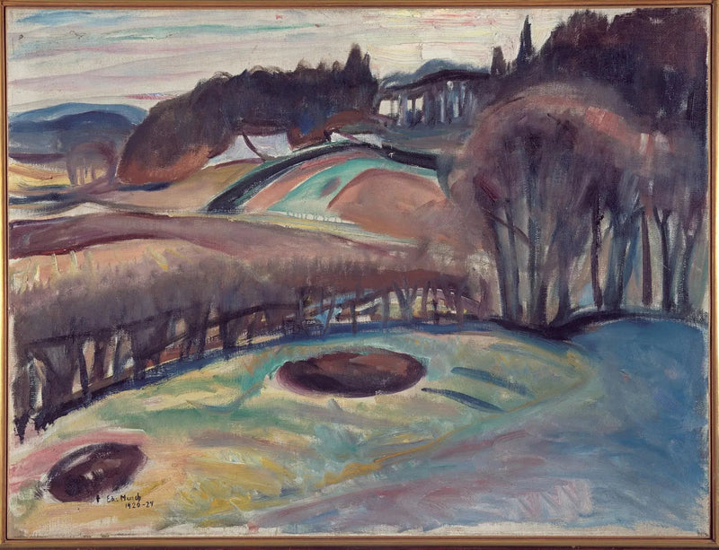 Kevätpelto - Edvard Munch