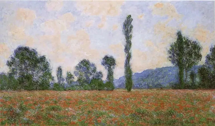 Makunystyräkentät - Claude Monet