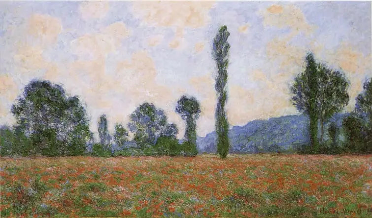 Makunystyräkentät - Claude Monet
