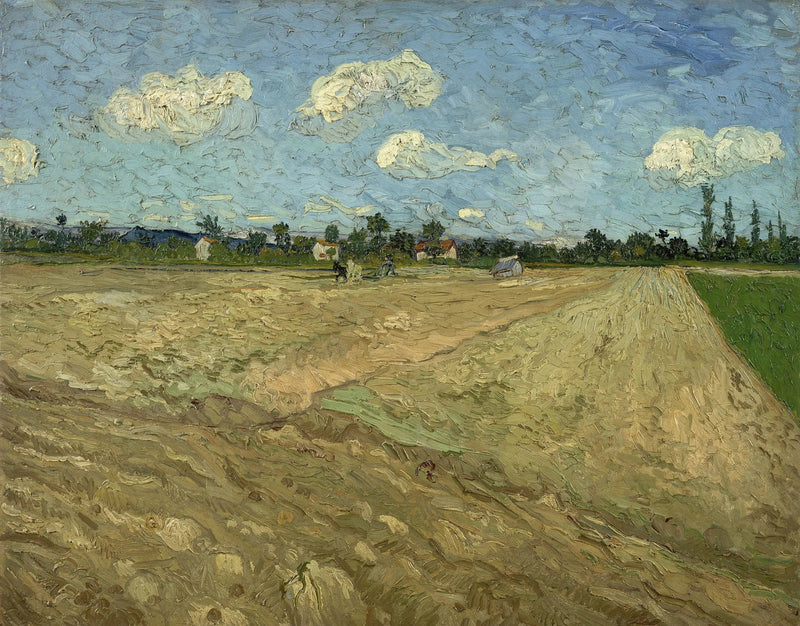 Muokatut pellot - Vincent van Gogh