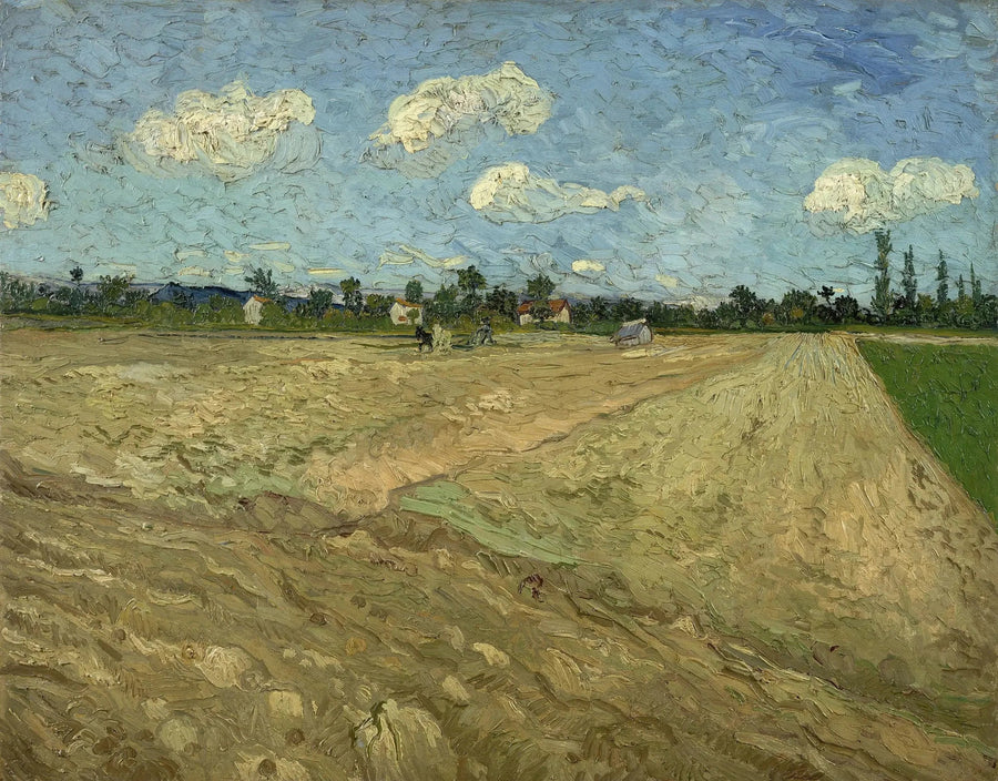 Muokatut pellot - Vincent van Gogh