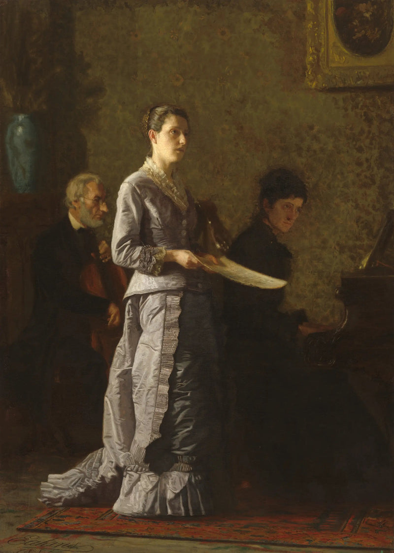Laulaa kyynneläinen laulu - Thomas Eakins