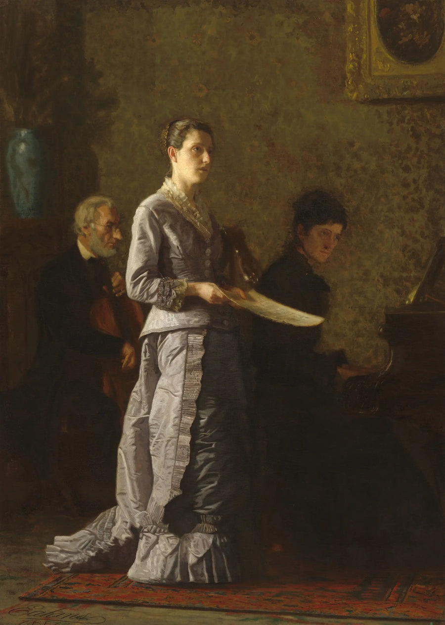 Laulaa kyynneläinen laulu - Thomas Eakins