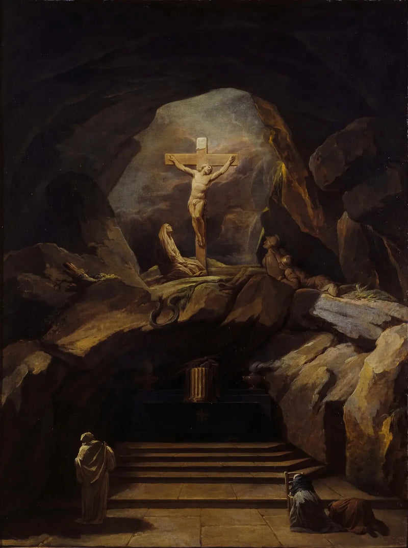 Saint-Rochin kirkon Calvaire-kappeli - Nicolas-Bernard Lépicié