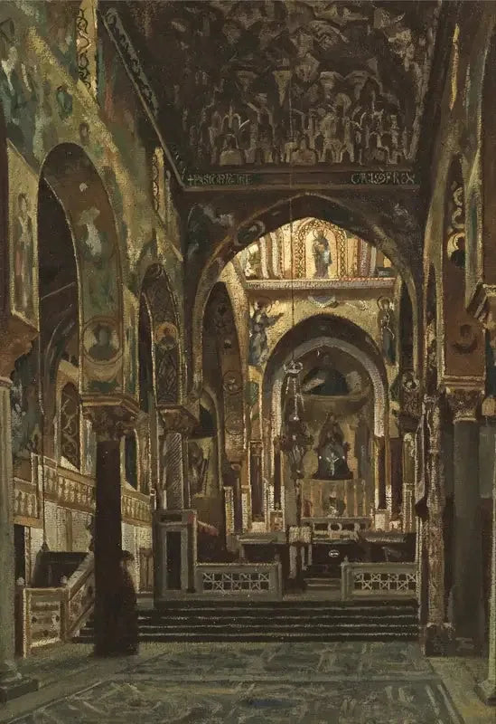 Palatsikappeli, Palermo - Frederic Leighton