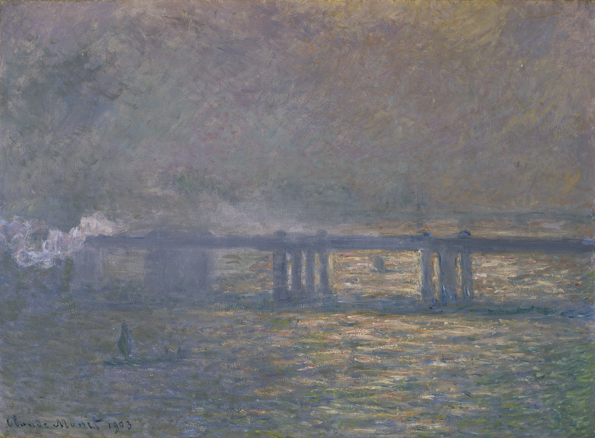 Charing Cross Bridge, Saint-Louis W1548 - Claude Monet