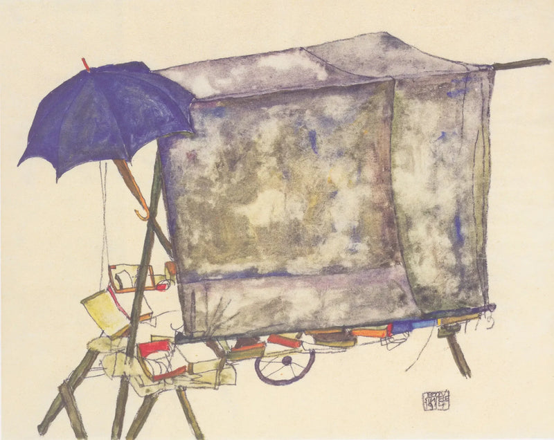 Katuvaunu - Egon Schiele