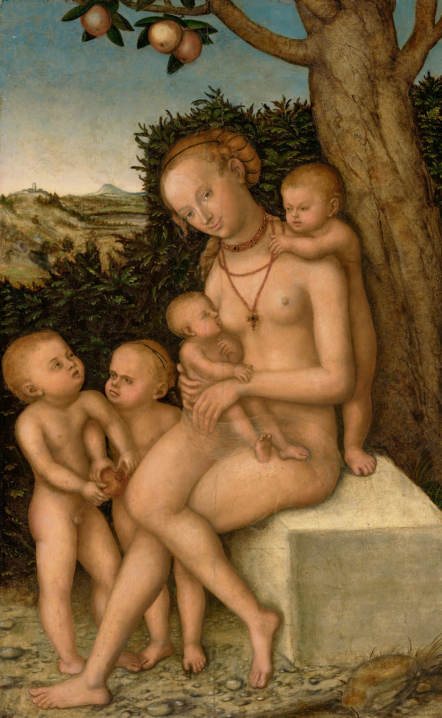 Charité - Lucas Cranach vanha