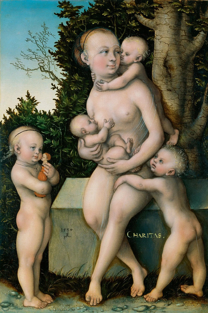 Charité - Lucas Cranach vanha