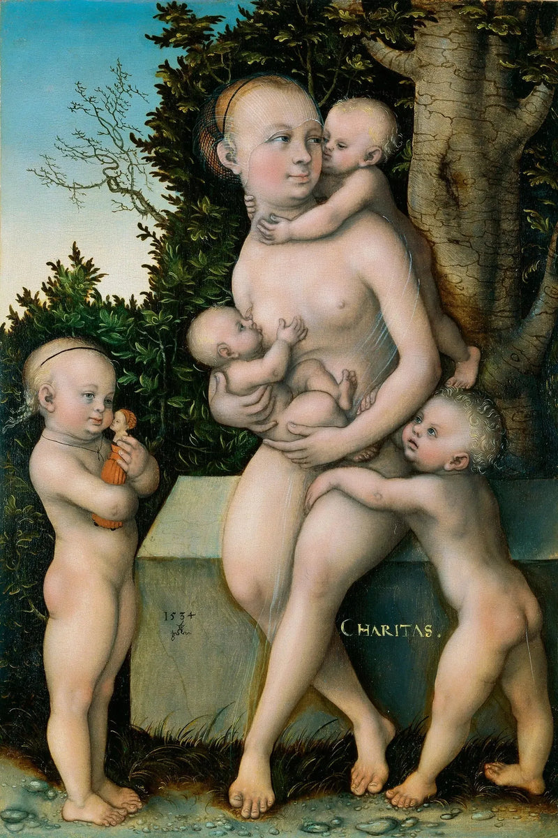 Charité - Lucas Cranach vanha