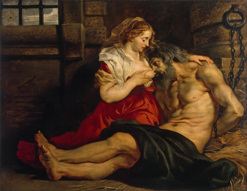Roomalainen hyväntekeväisyys - Peter Paul Rubens