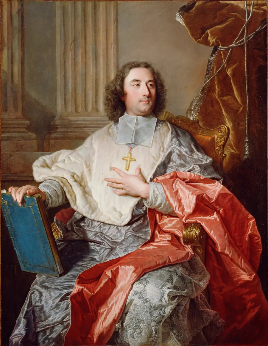 Charles de Saint-Albin (1698-1764), Cambrai'n arkkipiispa - Hyacinthe Rigaud