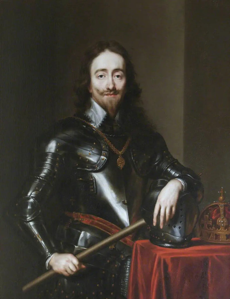 Kaarle I (1600–1649) (perustuu Arundelin linnan alkuperäiseen) - Antoine van Dyck
