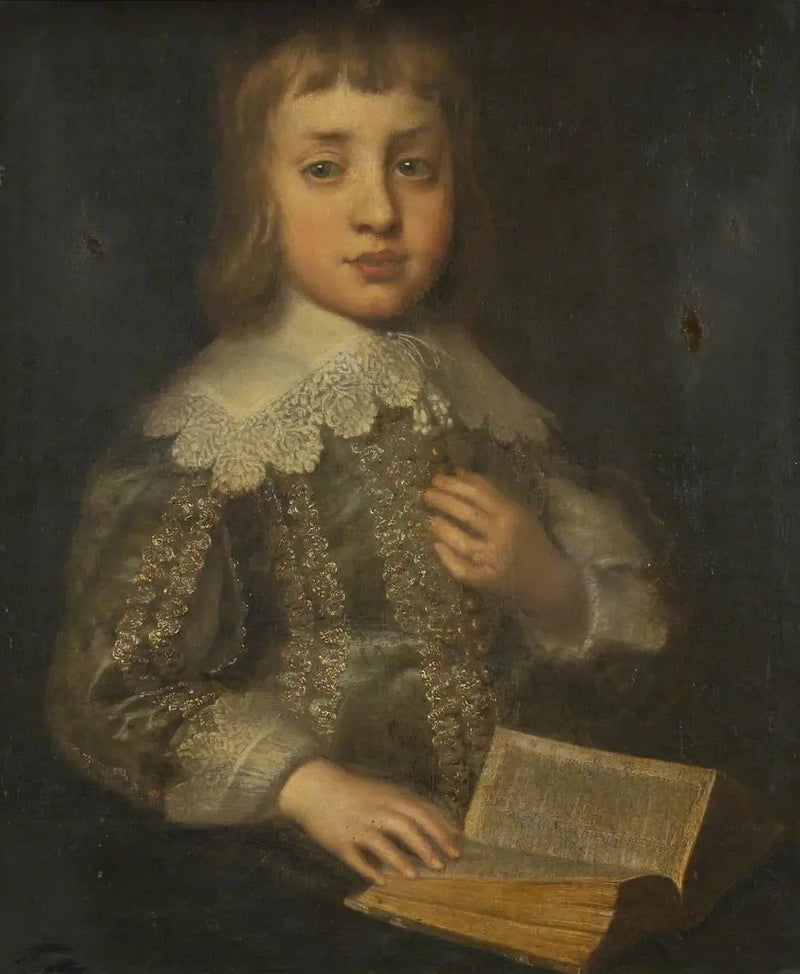 Charles II (1630–1685), lapsi - Antoine van Dyck