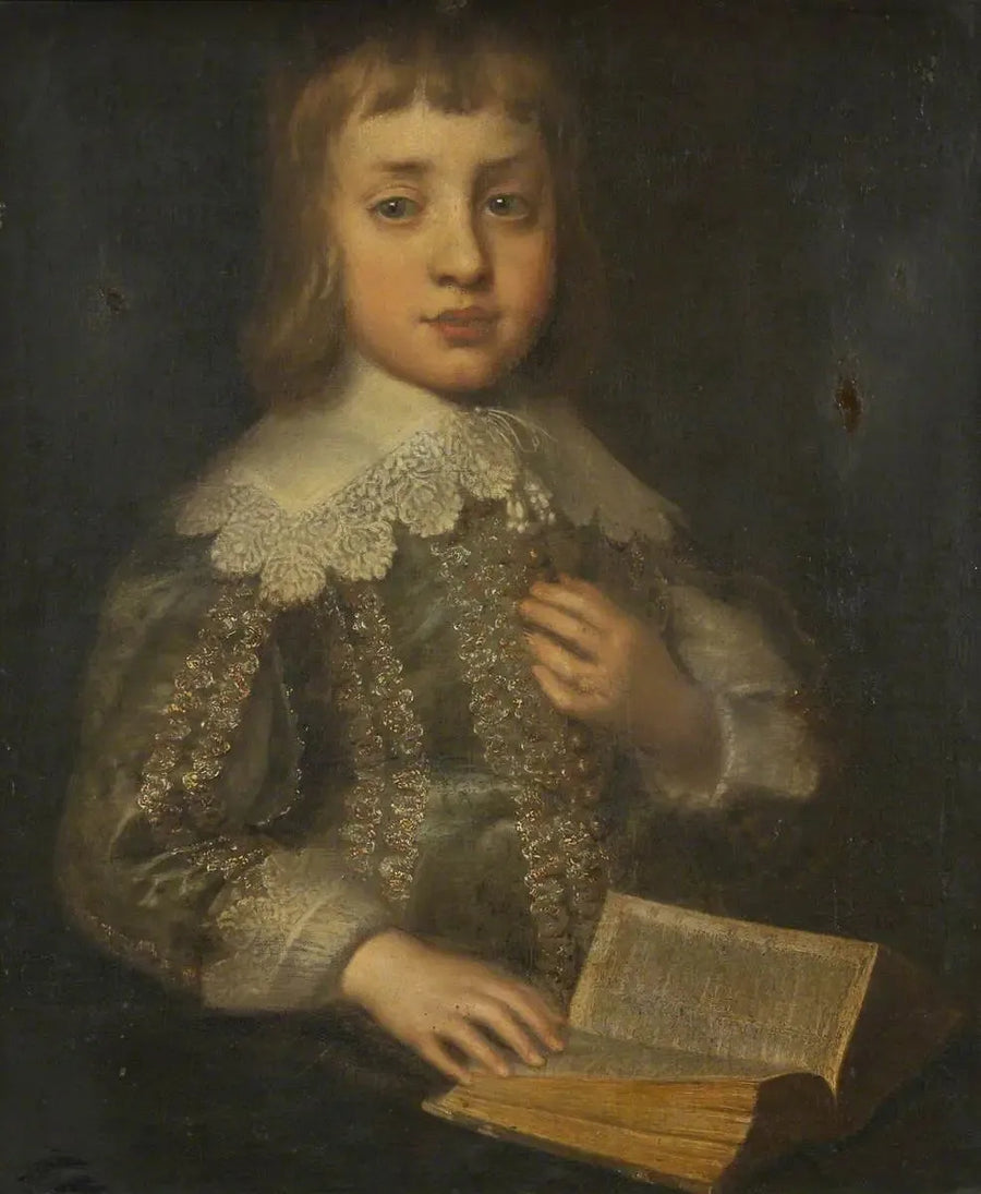 Charles II (1630–1685), lapsi - Antoine van Dyck