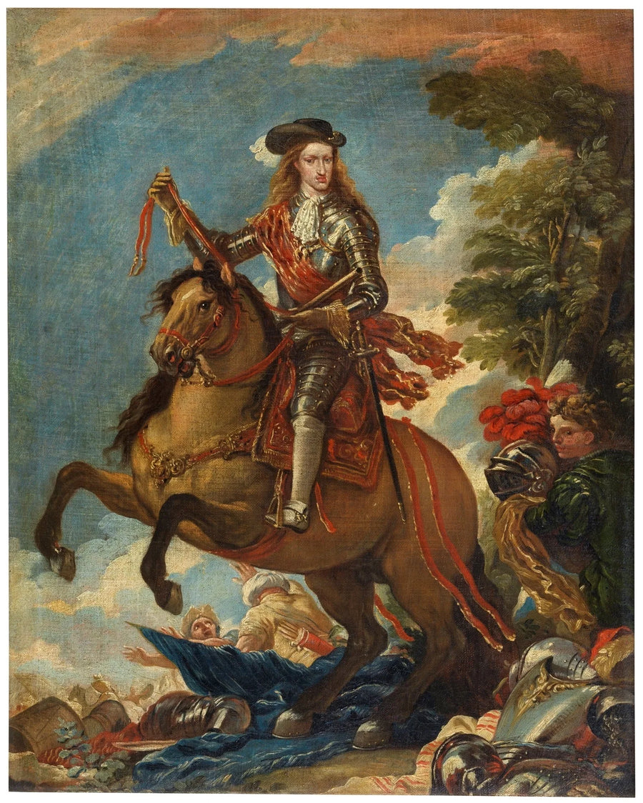 Kaarle II ratsain - Luca Giordano