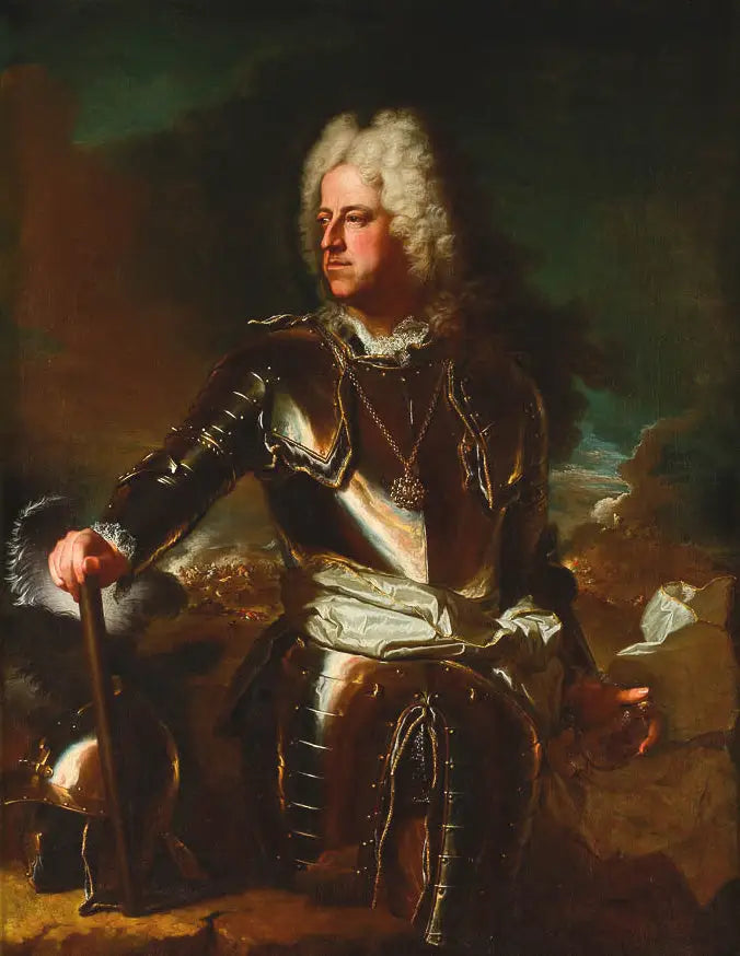 Kaarle III Ferdinando de Gonzague, Mantovan herttua - Hyacinthe Rigaud