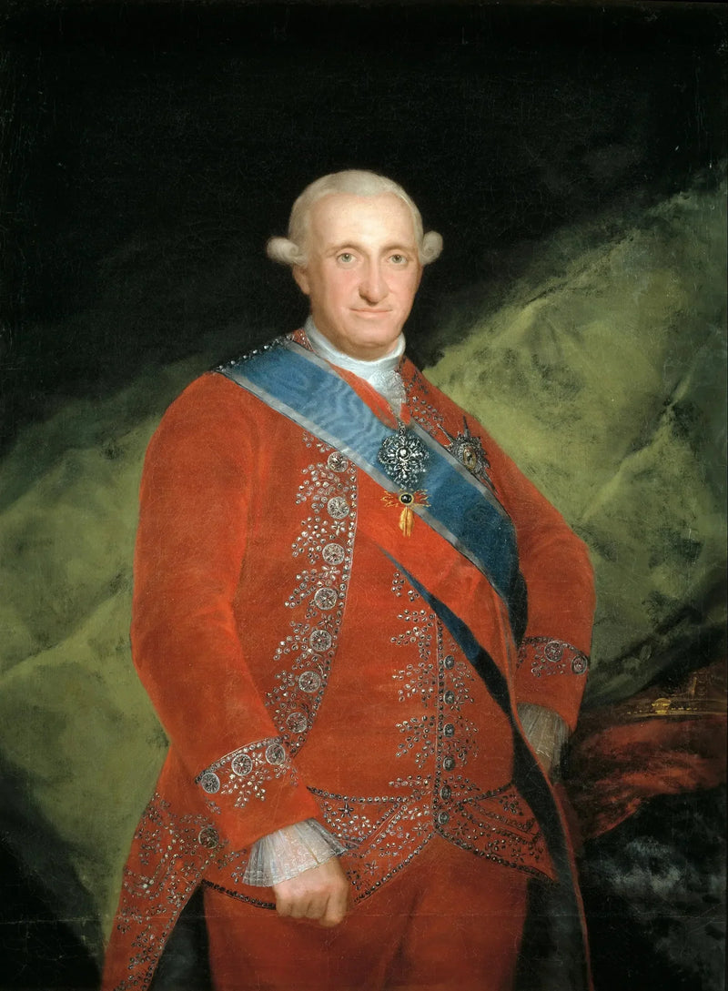 Charles IV punaisessa - Francisco de Goya