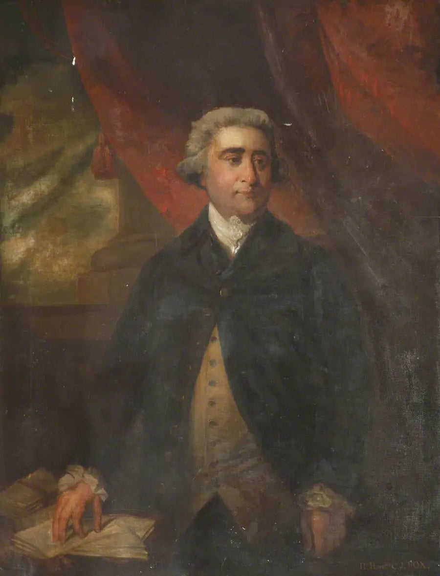 Charles James Fox (1749–1806), kansanedustaja, valtiovarainministeri (1782) - Joshua Reynolds