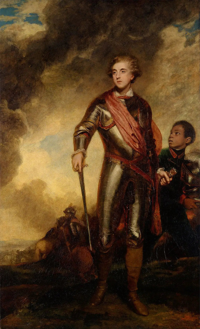 Charles Stanhope, kolmas Harringtonin kreivi, ja Marcus Richard Fitzroy Thomas - Joshua Reynolds