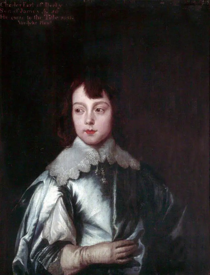 Charles Stanley (1628–1672), 8. kreivi Derby - Antoine van Dyck