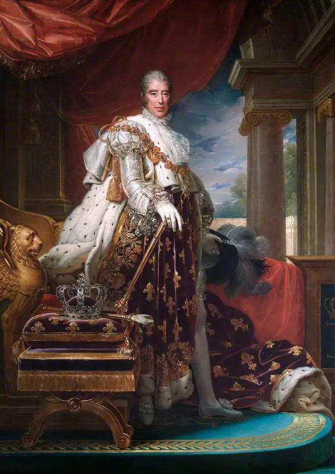 Charles X (1757–1836), Ranska kuningas - François Gérard