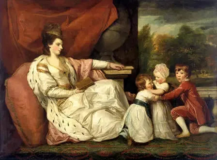 Charlotte (Grenville), Lady Williams-Wynn (1754-1830) ja hänen lapsensa - Joshua Reynolds