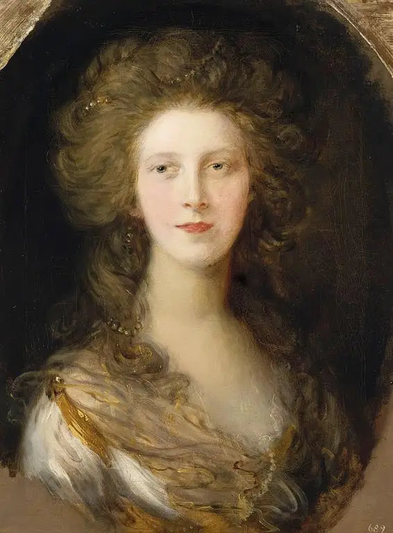 Charlotte, kuningatarprinssi (1766-1828) - Thomas Gainsborough