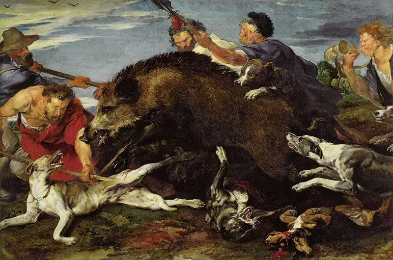 Sianmetsästys - Antoine van Dyck