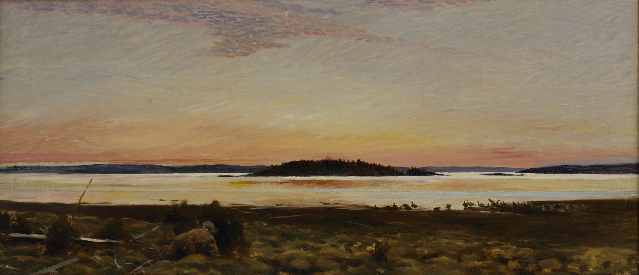 hanhenmetsästys - Bruno Liljefors
