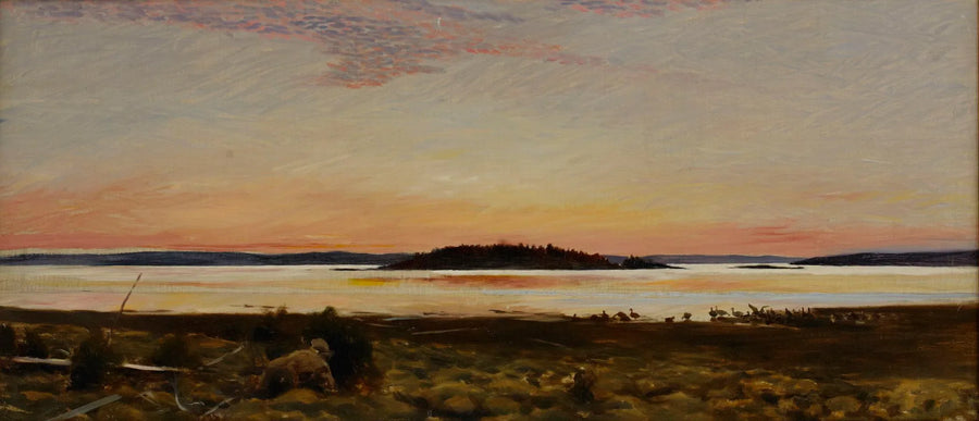 hanhenmetsästys - Bruno Liljefors