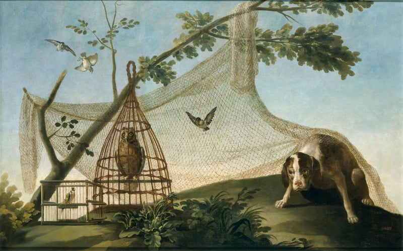 Metsästys huudolla - Francisco de Goya