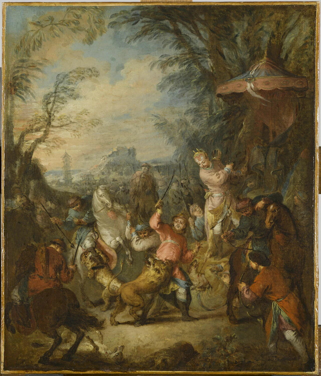 Chasse chinoise - Jean-Baptiste Pater