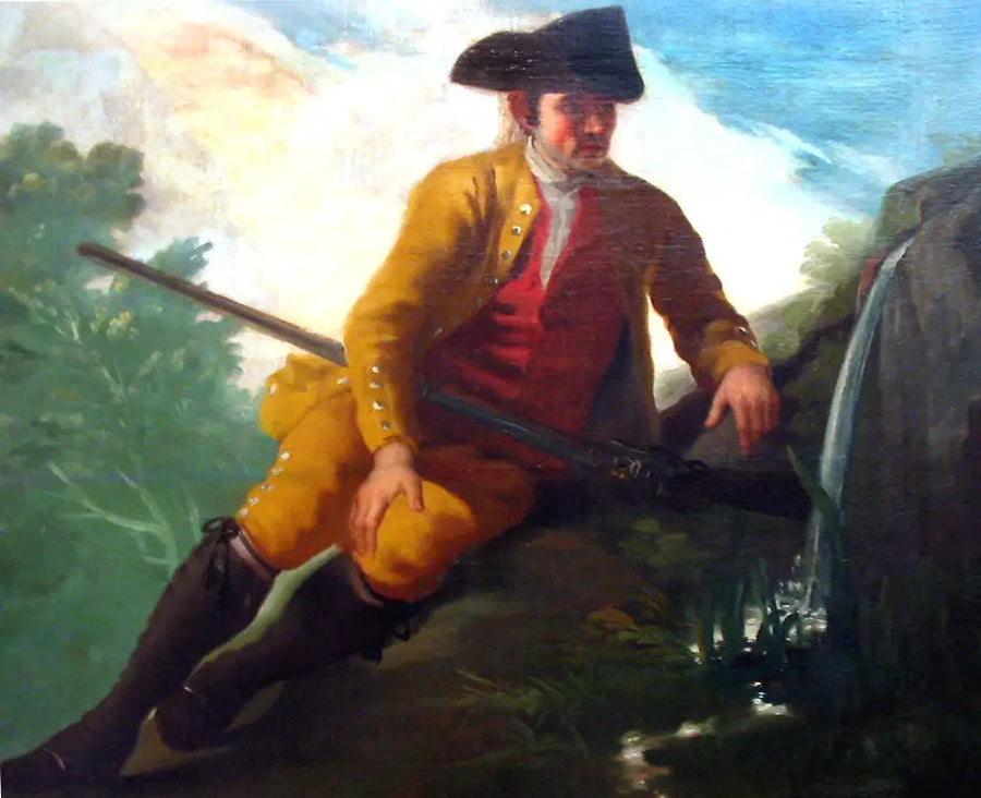 Metsästäjä lähteellä - Francisco de Goya